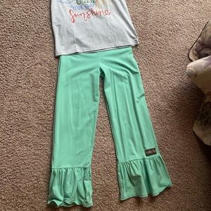 Top NWT bottoms tags taken off never worn